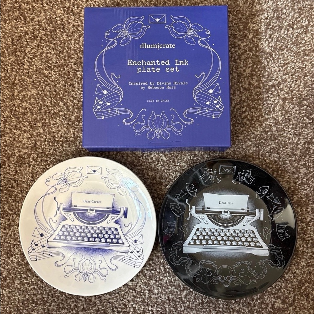 illumicrate enchanted ink plate set